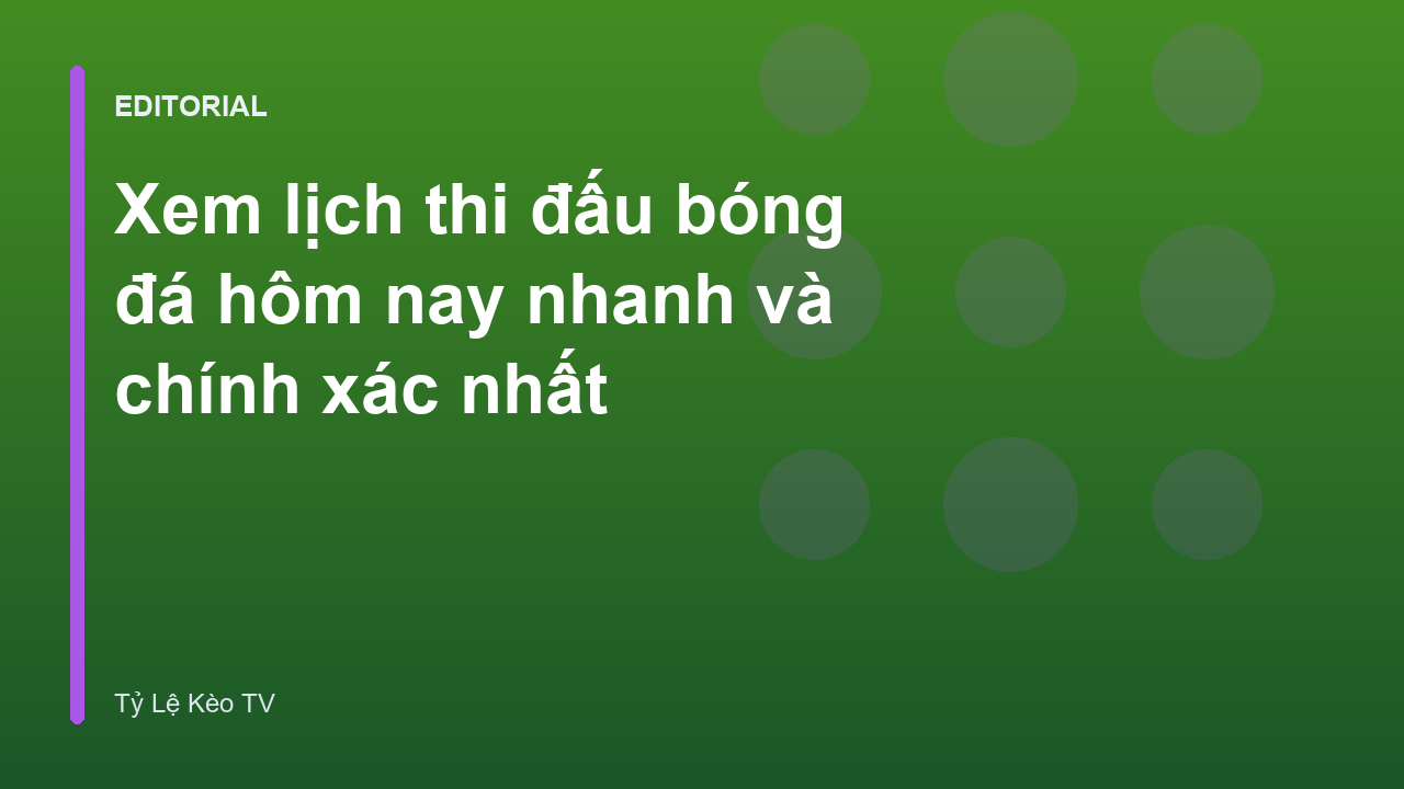 Người hâm mộ xem lịch thi đấu bóng đá